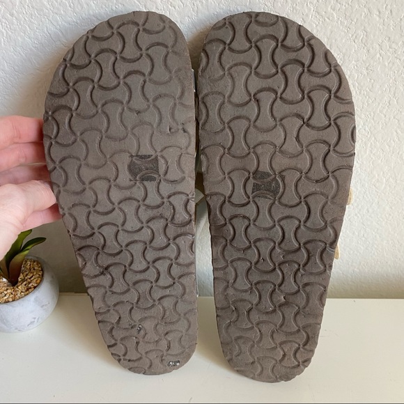 Madden Girl Bryceee Footbed Sandals Silver Size 7 - Picture 6 of 12